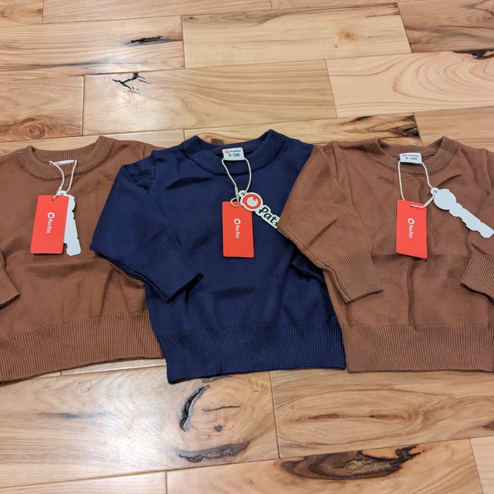 NWT 100% Viscose Baby Sweaters